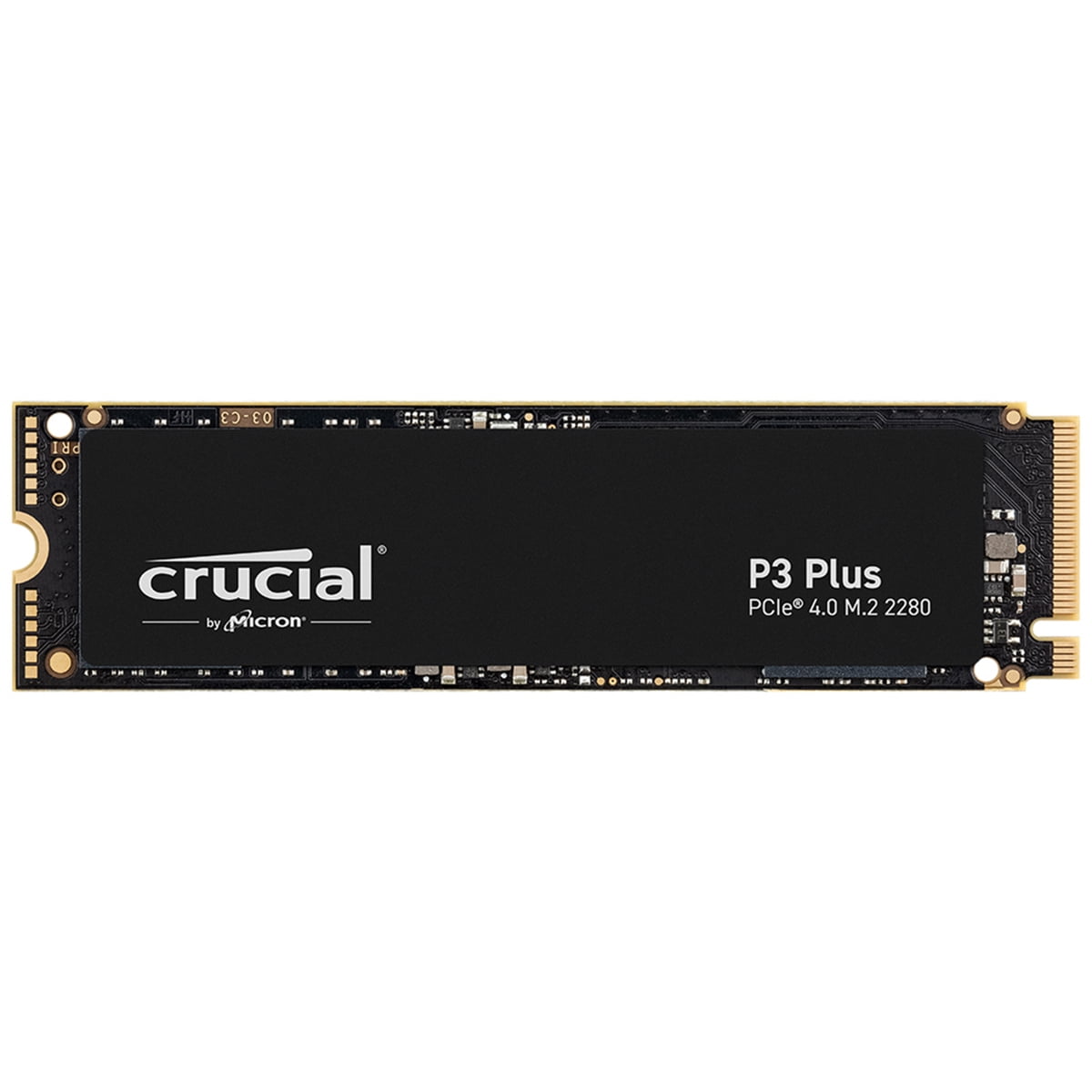 Micron P3 Plus 1000GB NVMe PCIe 4.0 M.2 SSD, Up to 5000MB/s Read