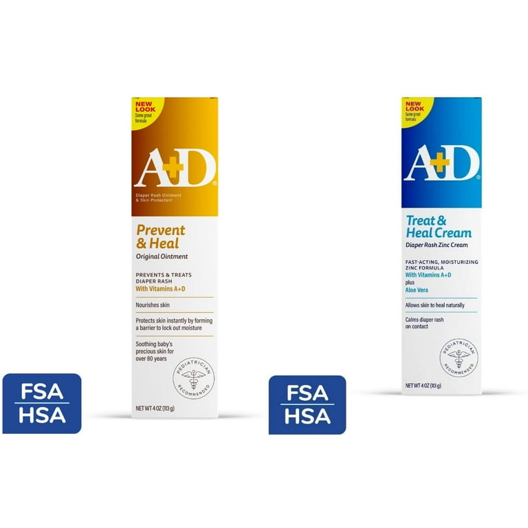 A+D Diaper Rash Bundle - Walmart.com
