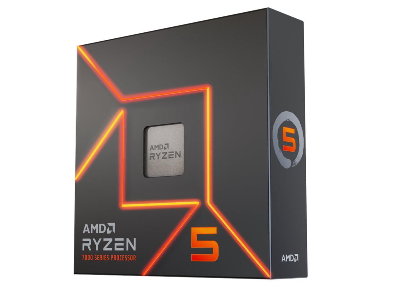 AMD Ryzen 5 7600X - 6-Core 4.7 GHz - Socket AM5 - 105W Desktop