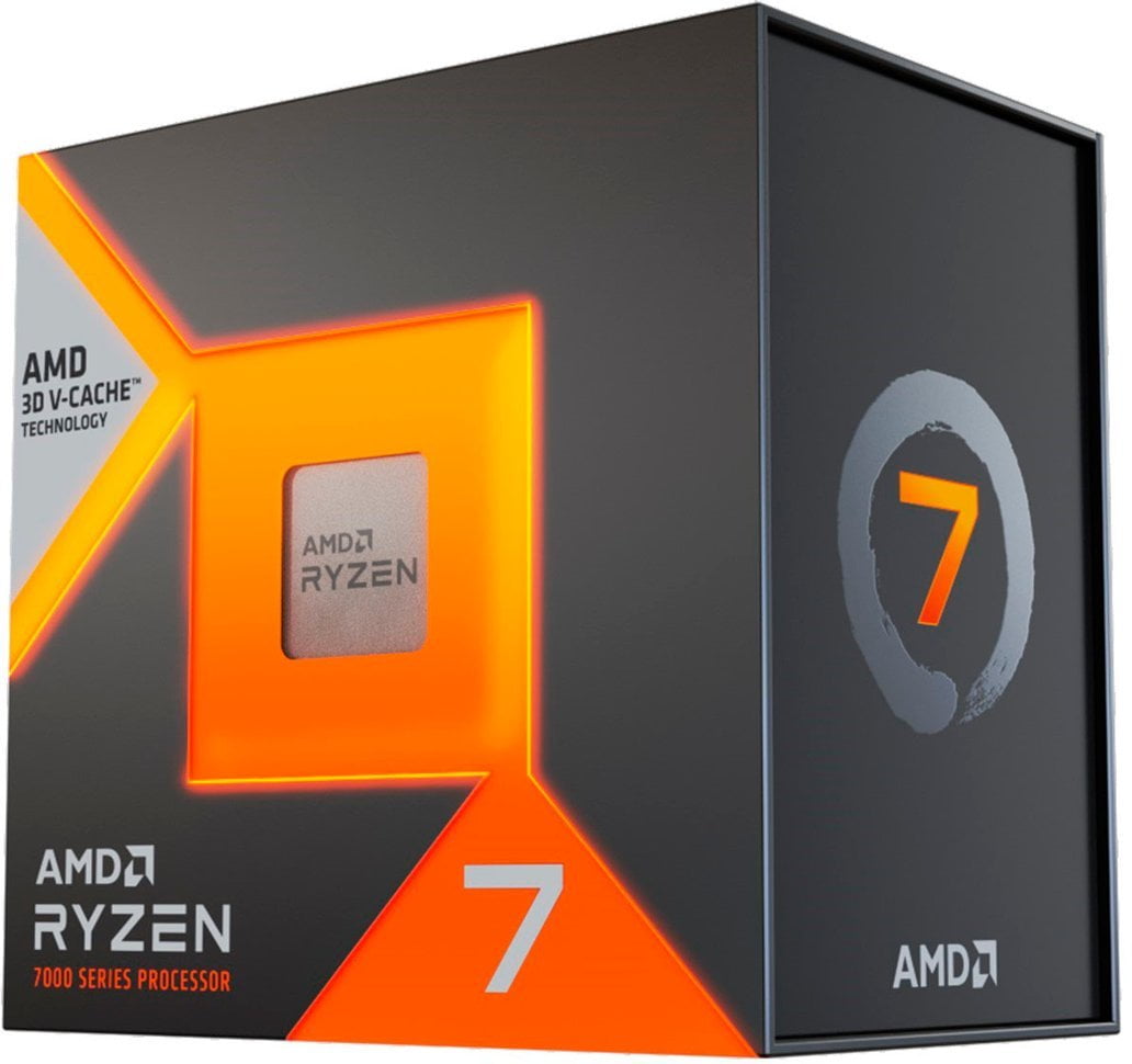 AMD Ryzen 7 7800X3D, 8-Core Socket AM5 120W Processor with Radeon
