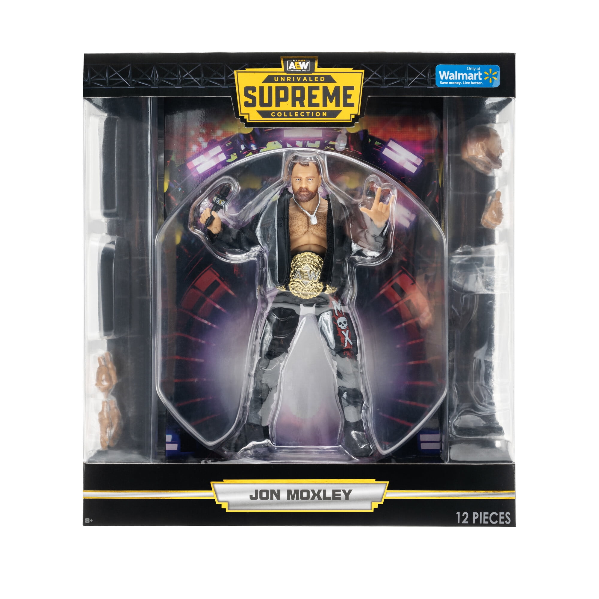 AEW Unrivaled Supreme Jon Moxley - 6-Inch Jon Moxley Figure with