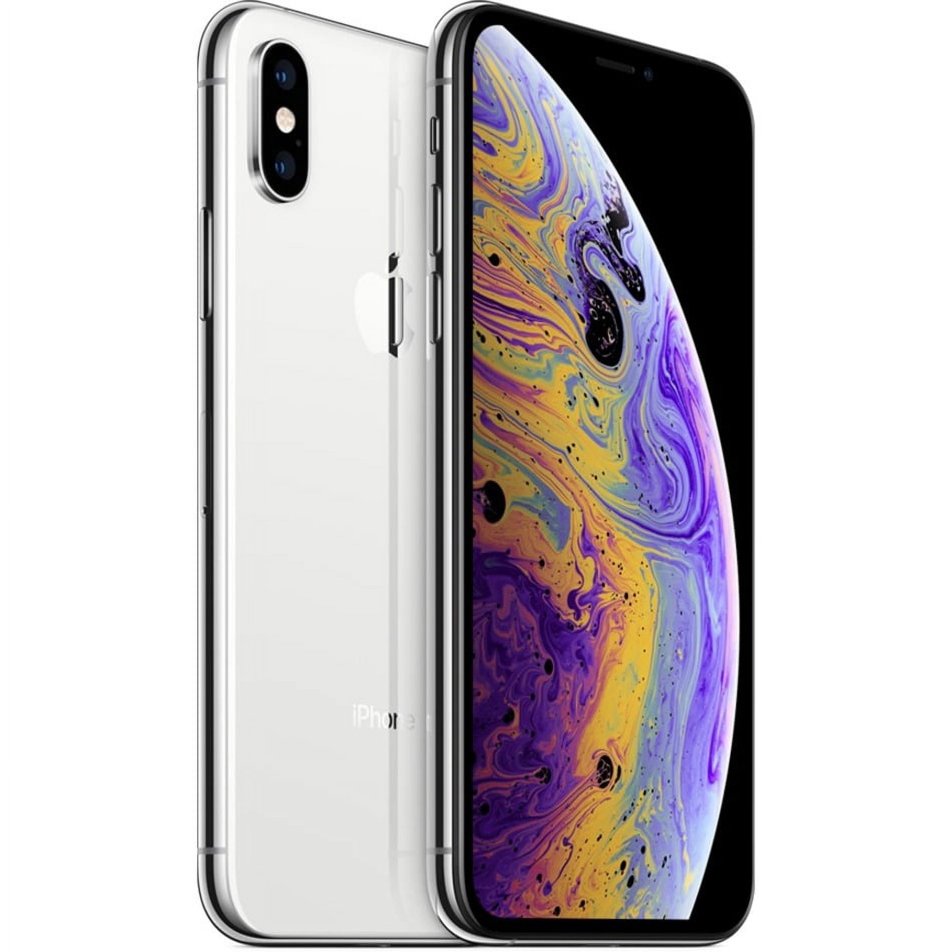 AT&T Apple iPhone XS 64GB, Silver - Upgrade Only - Walmart.com