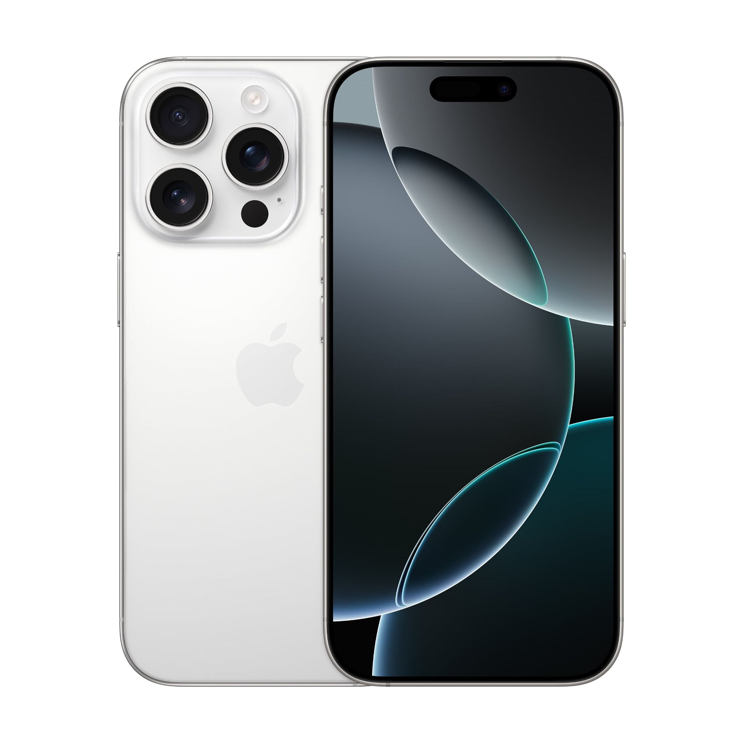 AT&T iPhone 16 Pro 128GB White Titanium. Apple Intelligence
