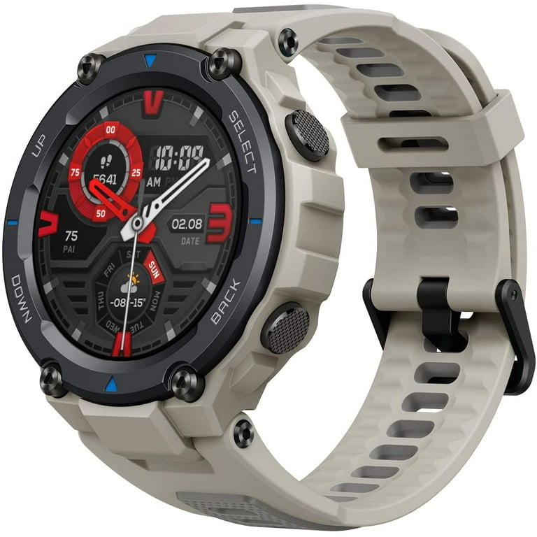 Amazfit T-Rex Pro Men's Rugged Outdoor Smartwatch Tracker: GPS