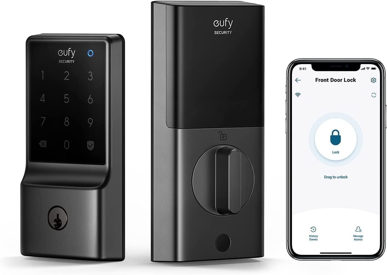 Eufy - Brandclub - Anker eufy Security C210(E110) Smart Lock, 5-in