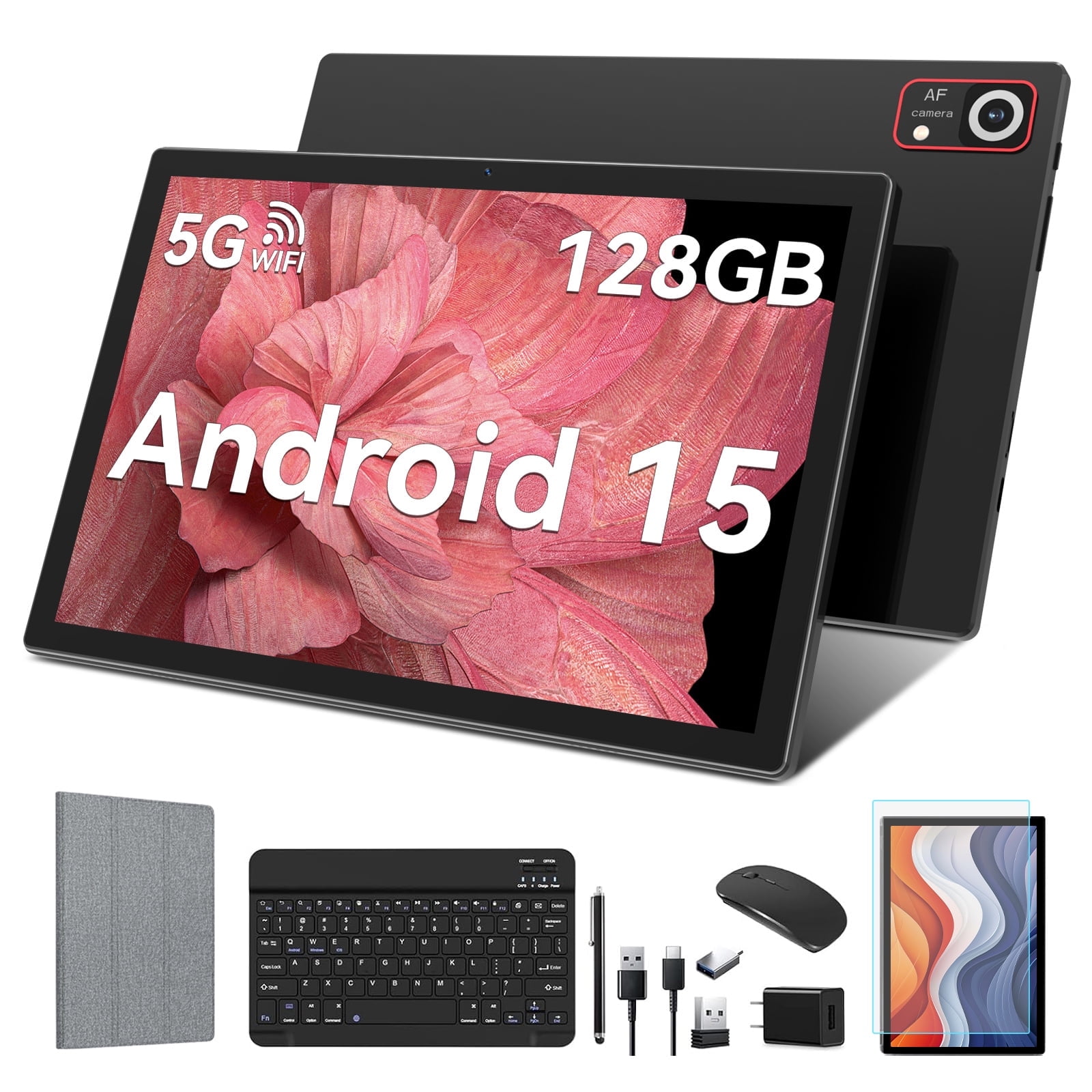 Android 12 Tablet with 16GB RAM, 128GB ROM, 5G WIFI, 8MP+13MP