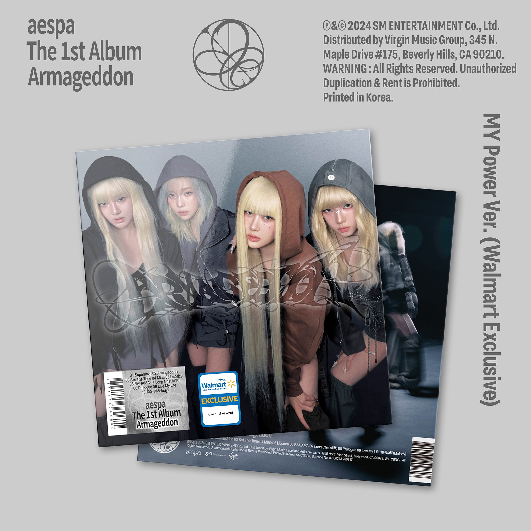 aespa - The 1st Album 'Armageddon' (My Power Ver.) - Walmart