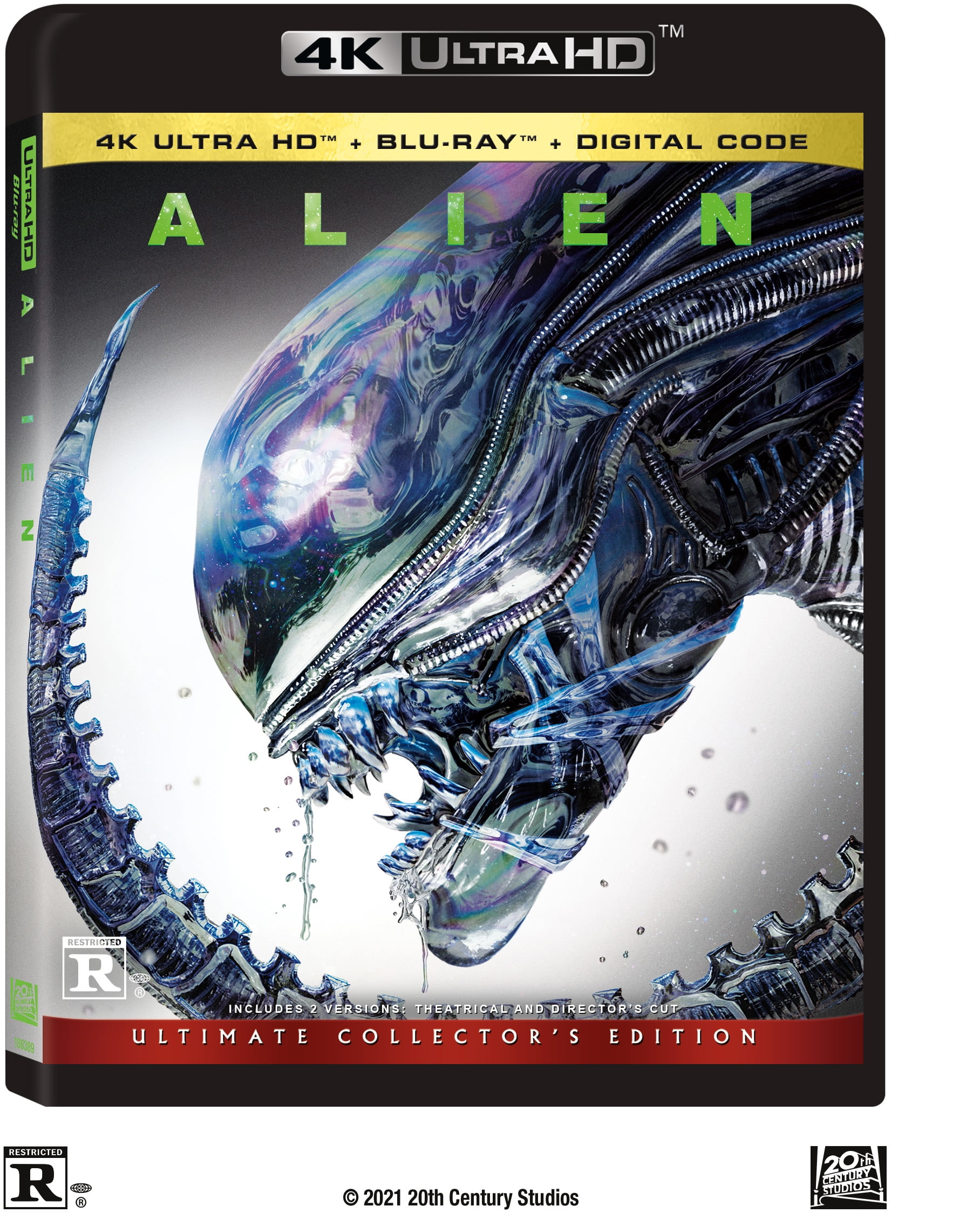 20th Century Fox Alien (4K Ultra HD + Blu-ray + DVD), Sci-Fi