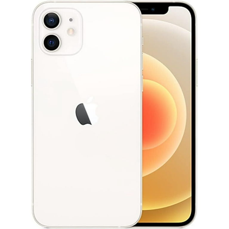 Apple iPhone 12, Fully Unlocked, 64GB White, Refurbished, 5G