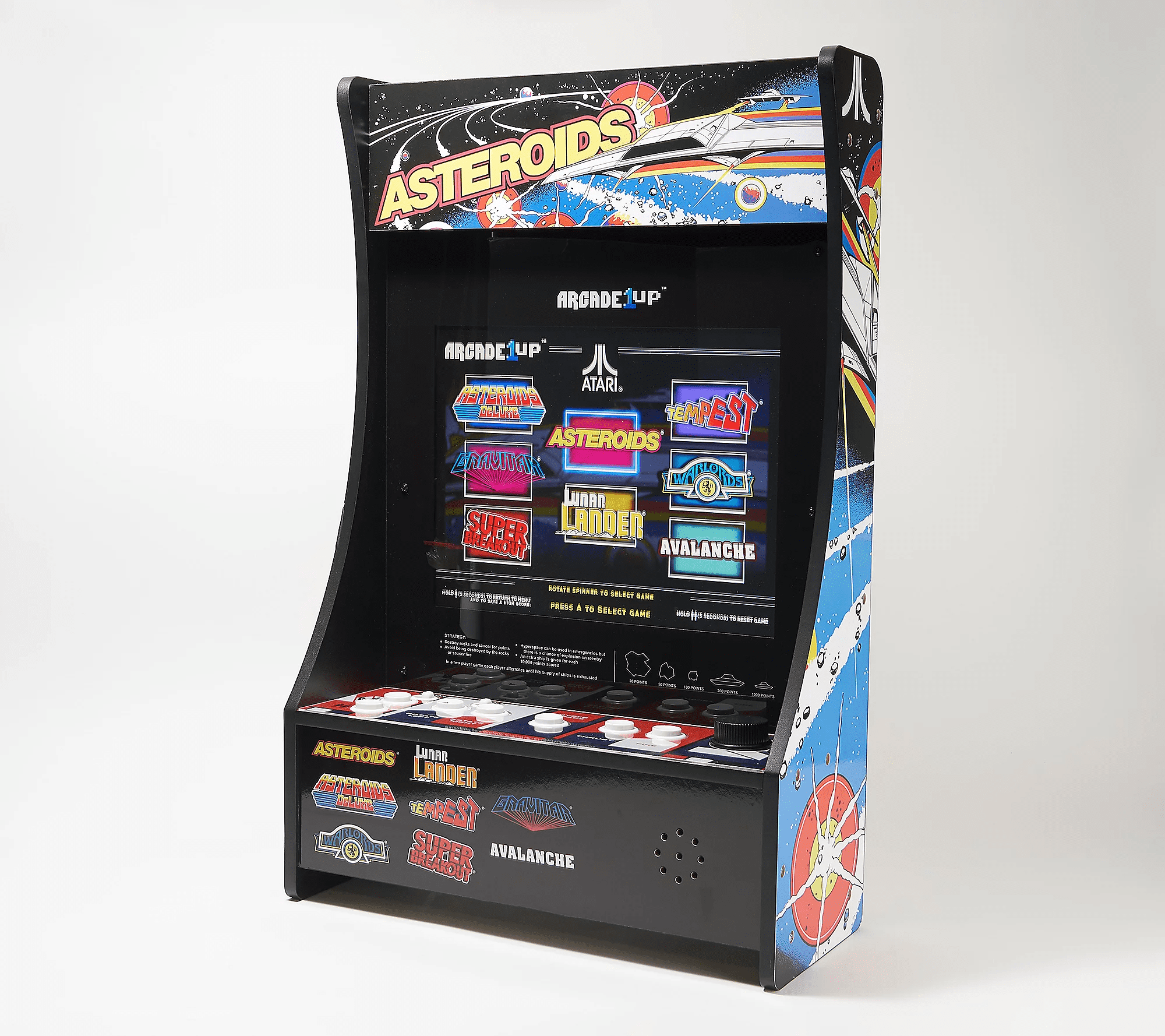 Arcade1Up Retro 8 Game PartyCade Portable Home Arcade Machine
