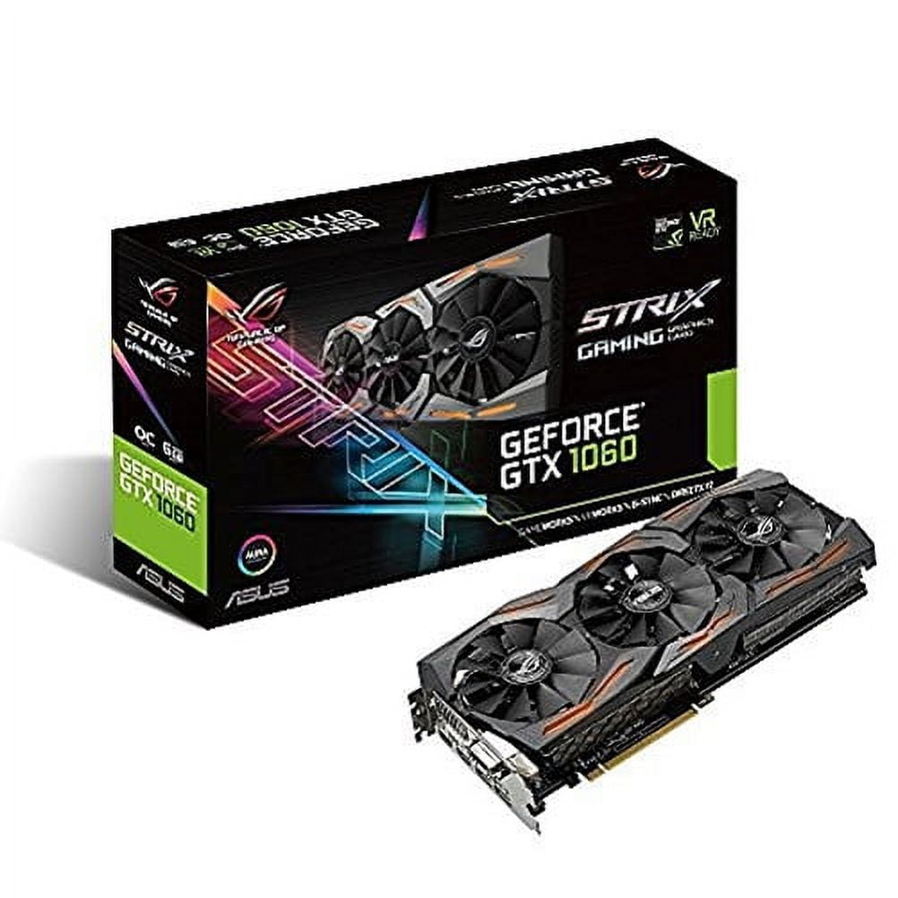 Asus Strix-Gtx1060-O6G-Gaming Graphics Card - STRIX-GTX1060-O6G