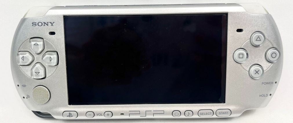 Authentic PlayStation Portable PSP-3000 Console - Mystic Silver