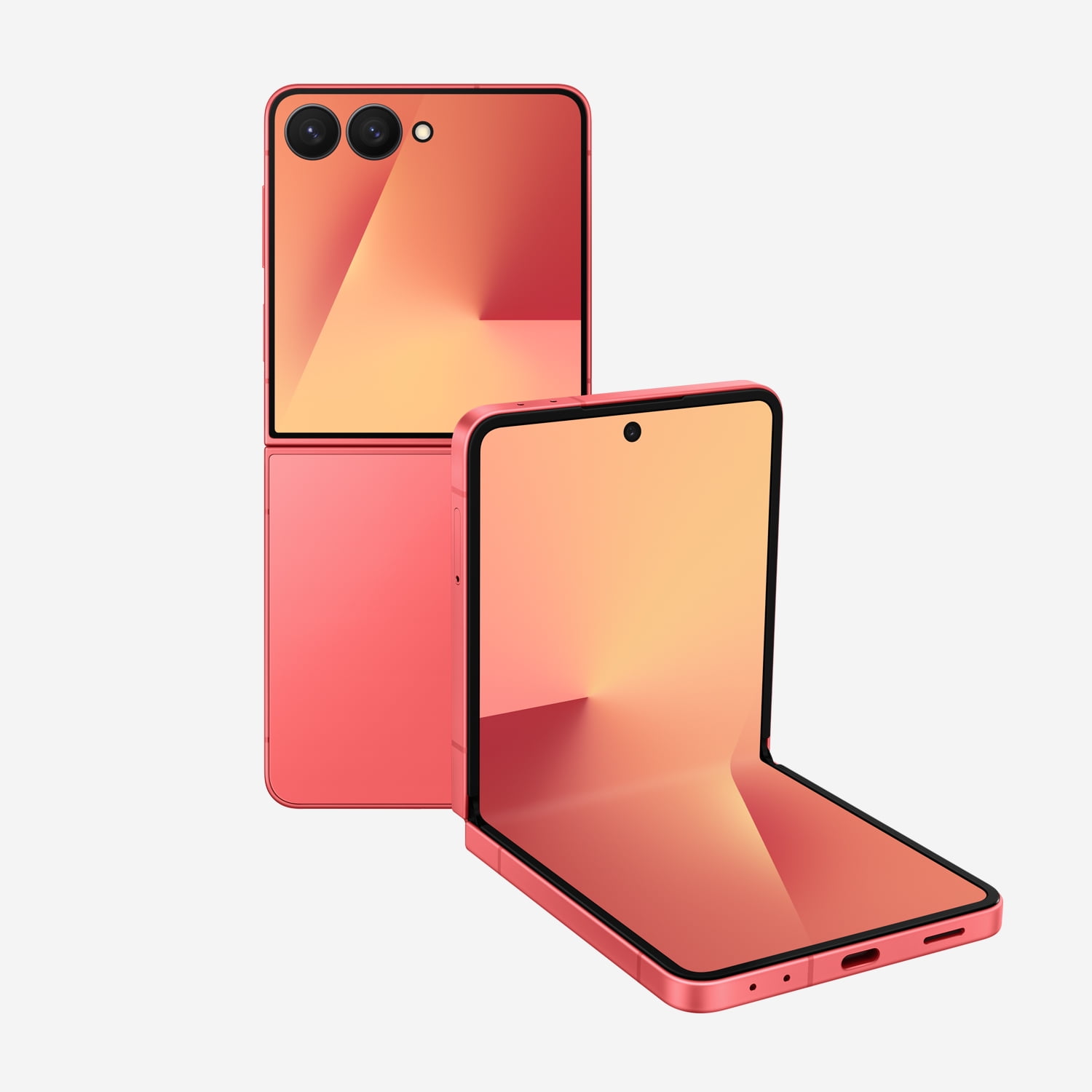 Samsung Galaxy Z Flip7 256GB Smartphone (Unlocked), Coral Red