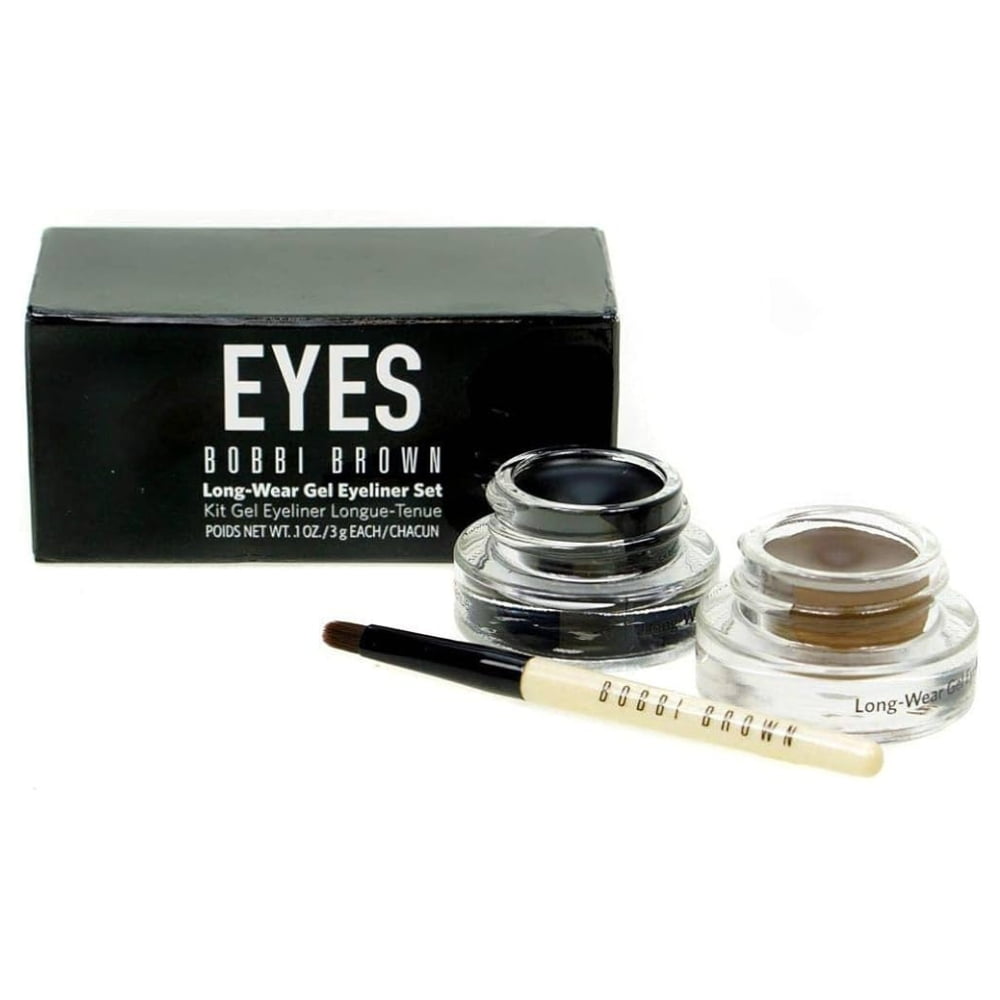 Long-Wear Gel Eyeliner Set by Bobbi Brown for Women - 3 Pc Set 0.1