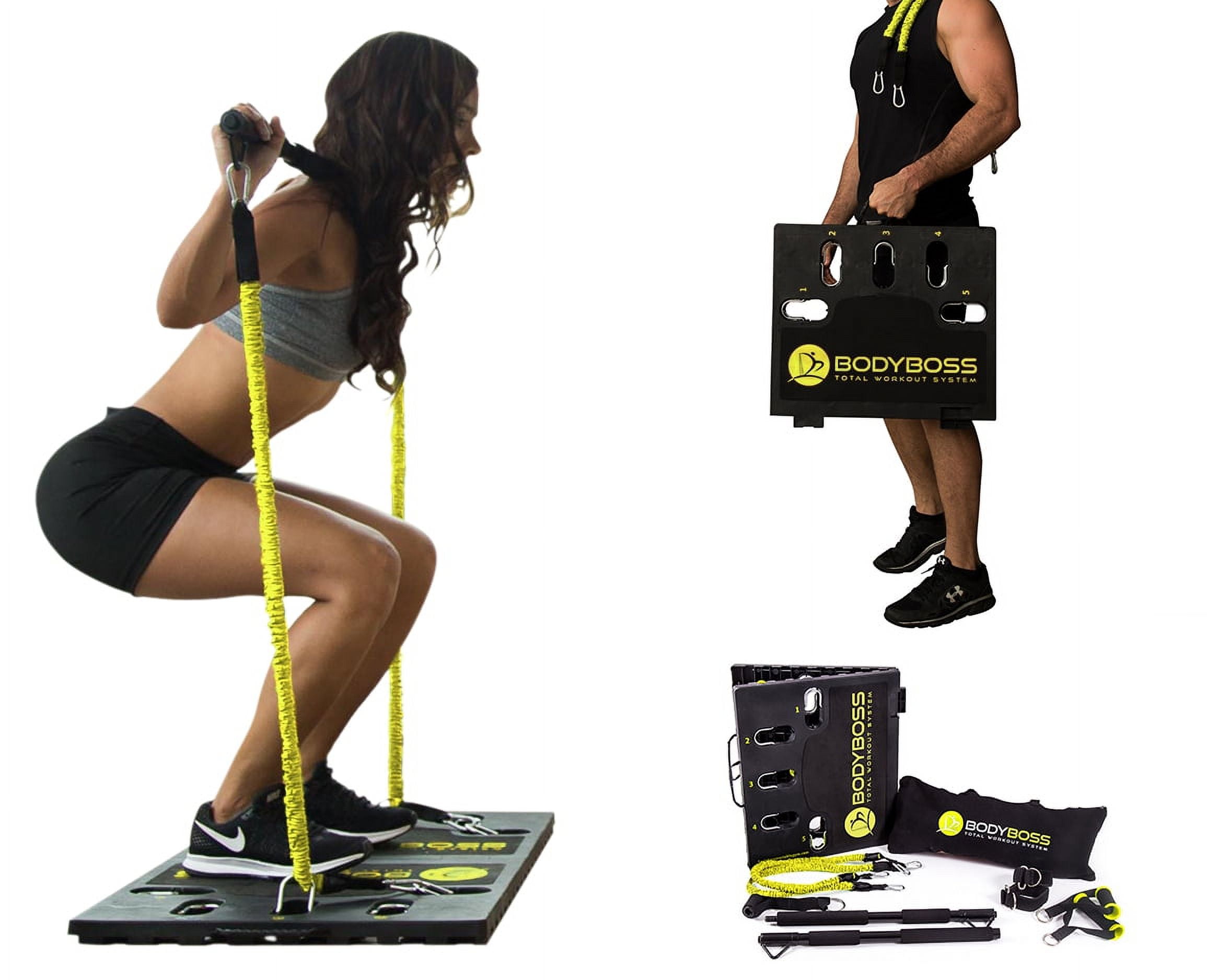 BodyBoss 2.0 - Full Portable Home Gym Workout Package + Resistance