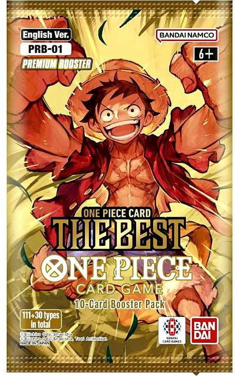 BANDAI HOBBY One Piece Trading Cards, Premium Booster Pack, 10