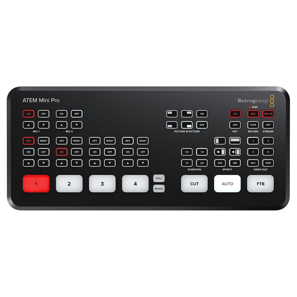 Blackmagic Design ATEM Mini Pro HDMI Live Stream Video Mixer with