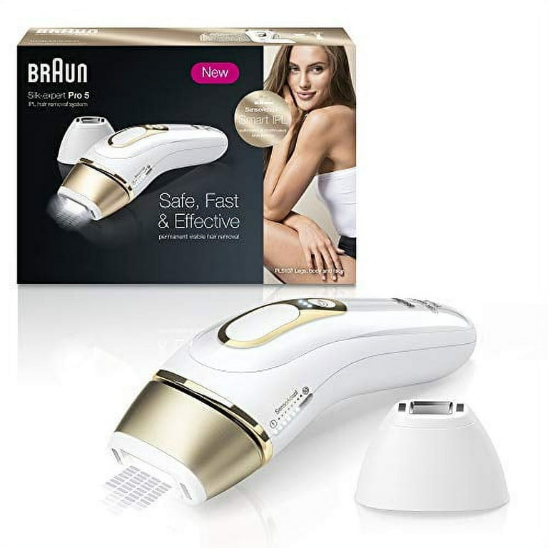 Braun SILK-EXPERT PRO 5 Intense IPL Hair Removal for Face and Body