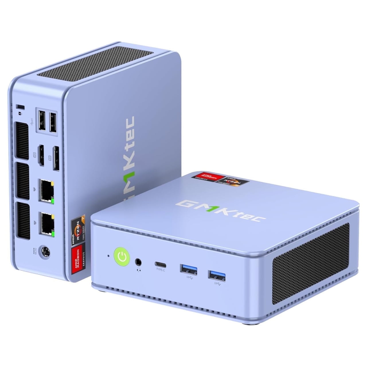 GMKtec Gaming Mini PC, 32GB RAM 1TB SSD, AMD Ryzen 7 5825U