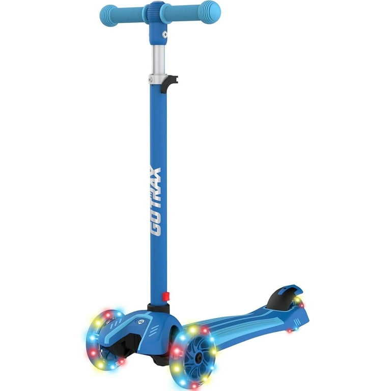 GOTRAX KS1 Kids Kick Scooter, 3-Wheel Toddler Scooter with LED