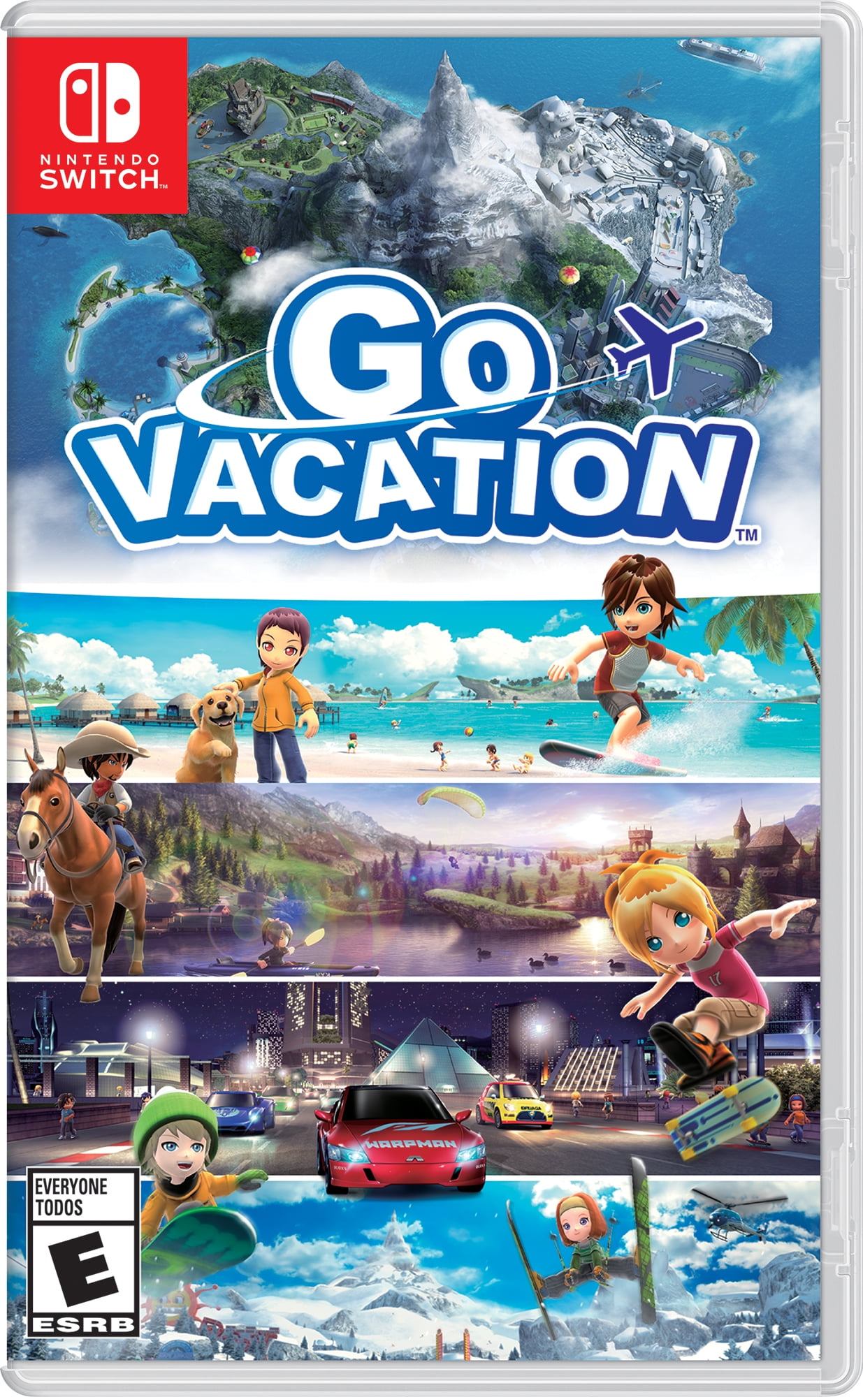 Nintendo Go Vacation for Switch: Fun Games for Kids, 045496593827
