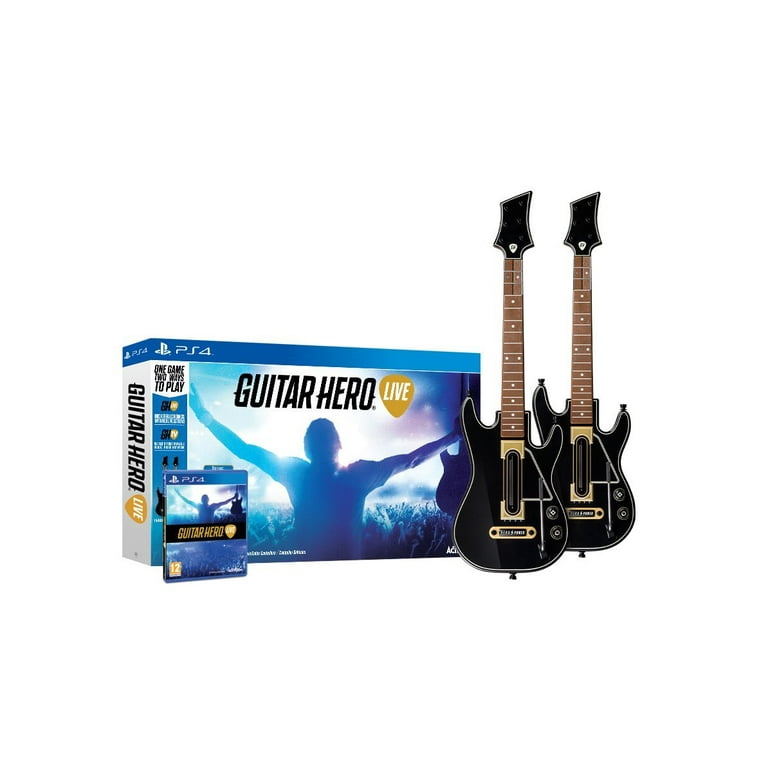 Guitar Hero Live 2-Pack Bundle - PlayStation 4 - Walmart.com