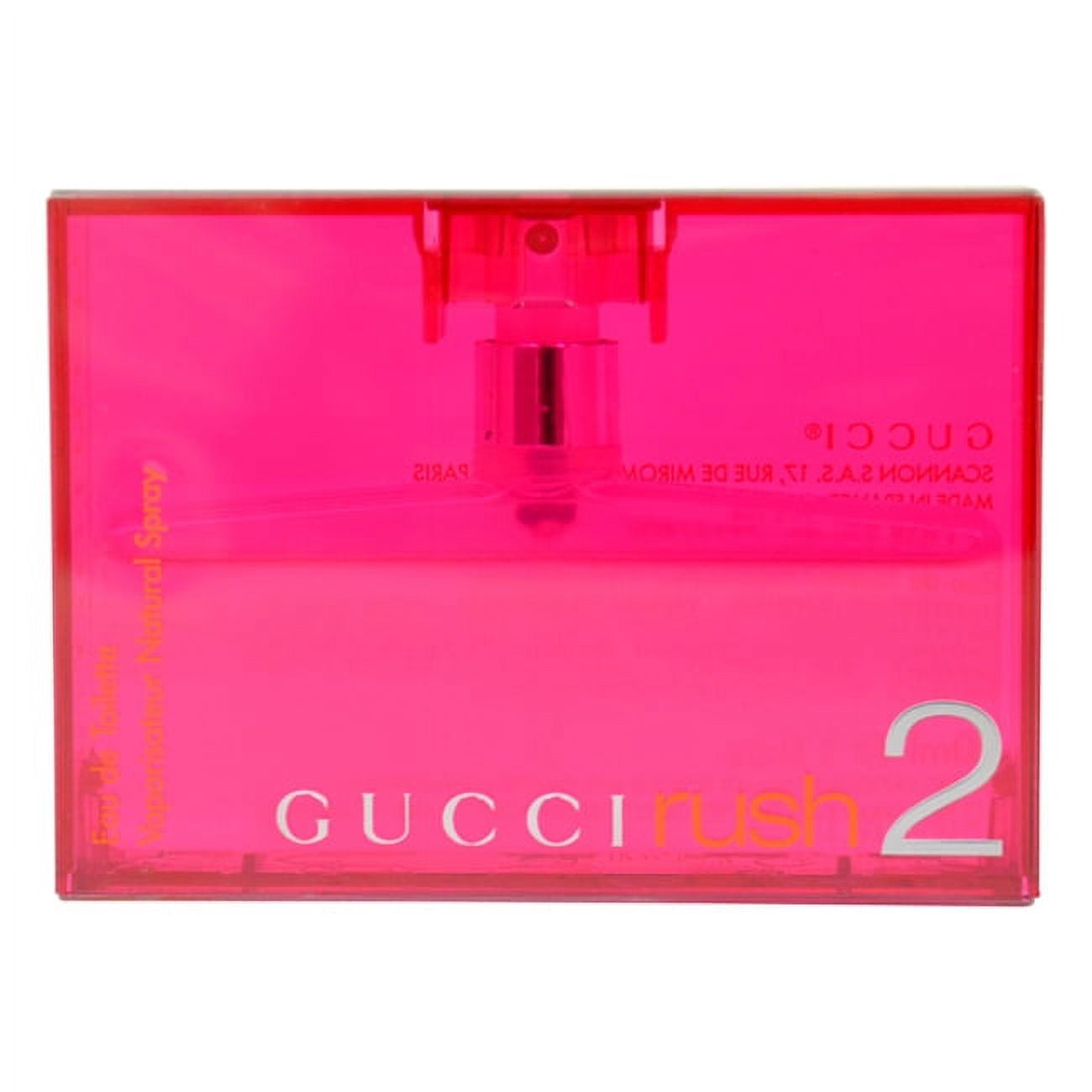 Gucci Rush 2 Eau de Toilette, Long Lasting Women's Perfume, 1 Fl