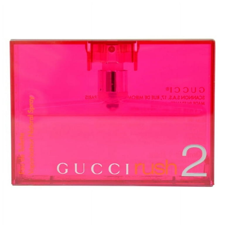 Gucci Rush 2 Eau de Toilette, Long Lasting Women's Perfume, 1 Fl