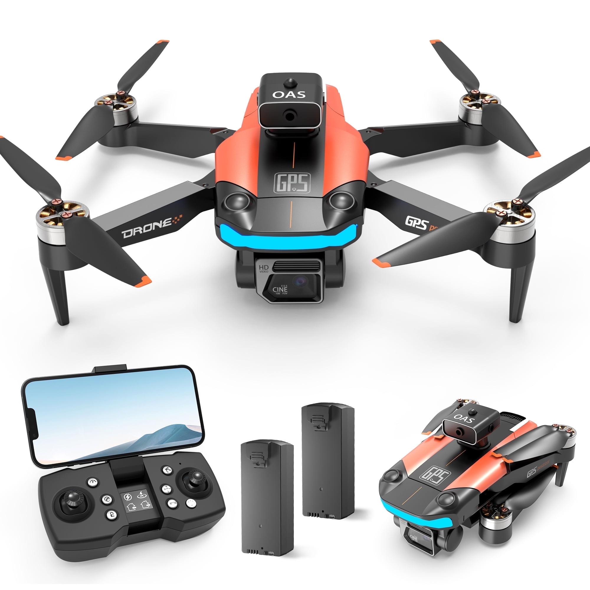 D99 GPS Drone with 8K UHD Camera, Foldable Quadcopter for Adults
