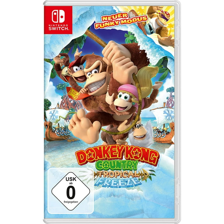 Nintendo Original Game - Donkey Kong Country Tropical Freeze for