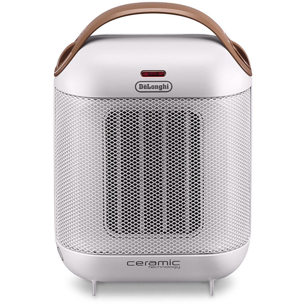 DeLonghi Capsule Compact Ceramic Heater in White - Walmart.com