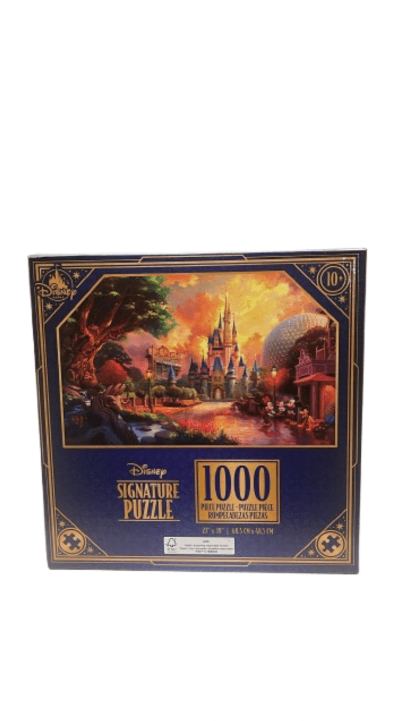 Disney Signature Puzzle Walt Disney World Four Parks One World