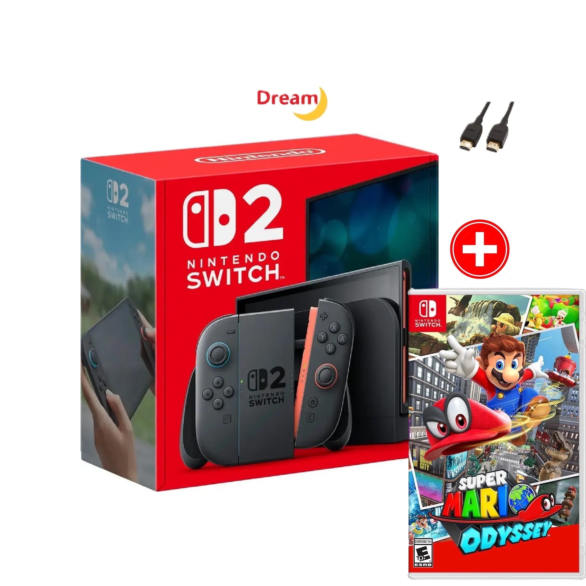 Dream 2025 Newest Nintendo Switch™ 2 Console with Super Mario