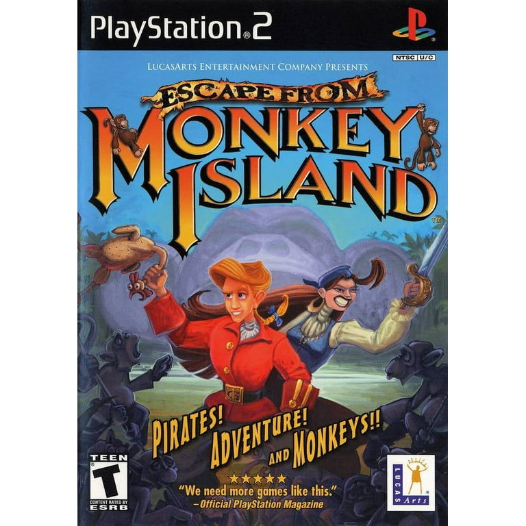 Escape From Monkey Island - PlayStation 2 - Walmart.com