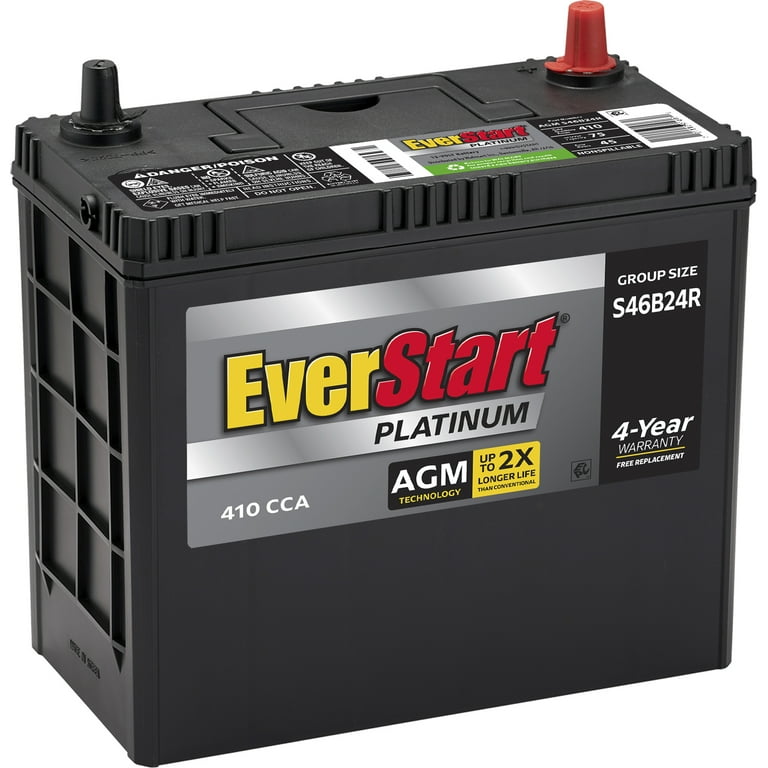 Free Shipping! EverStart Platinum AGM Automotive Battery, Group