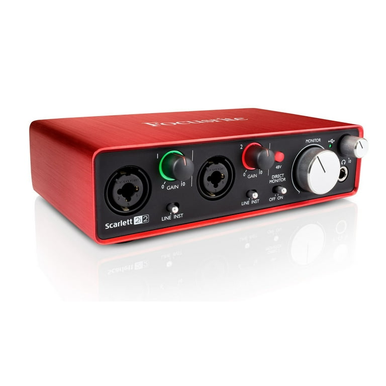 Focusrite Scarlett 2i2 (1st GENERATION) USB Recording Audio
