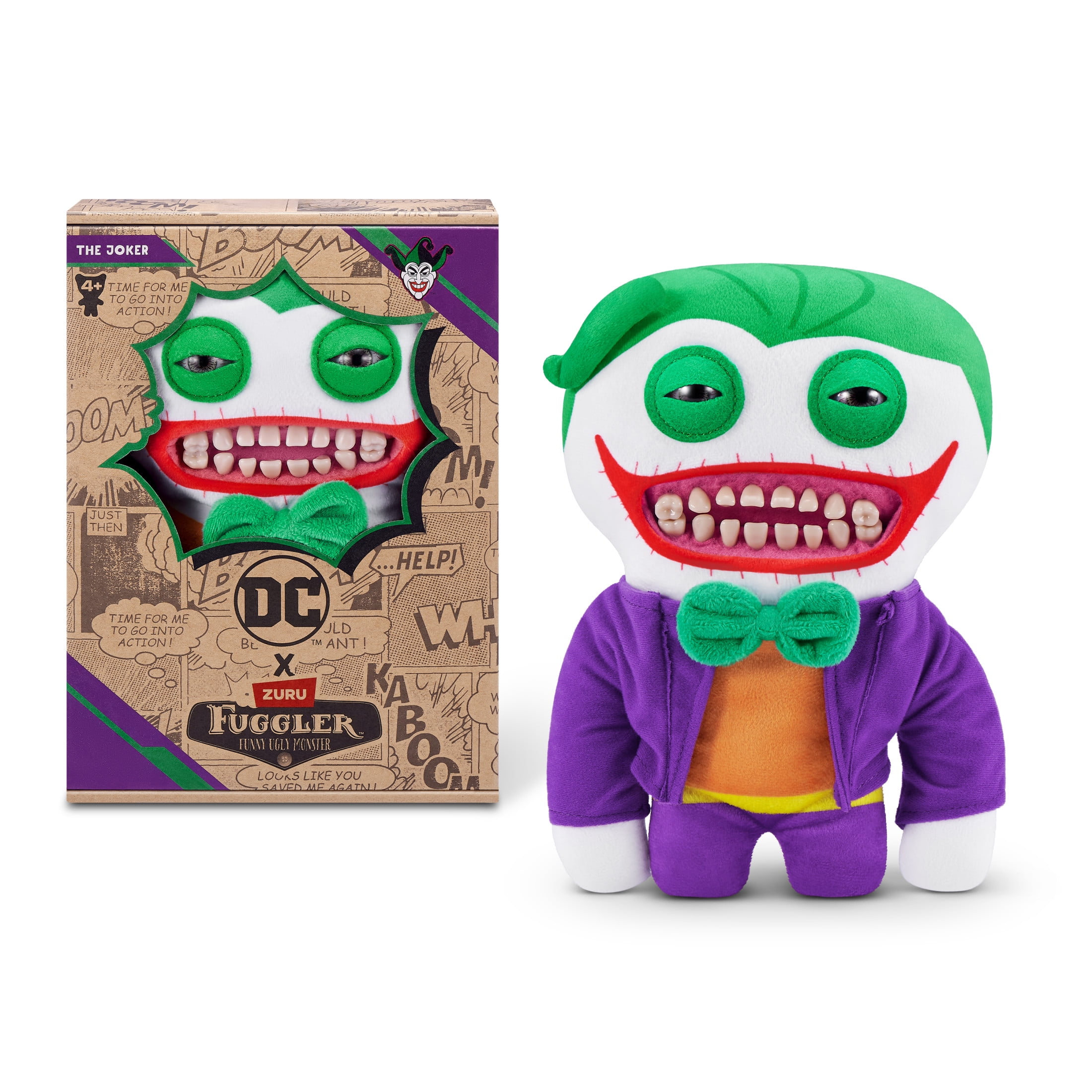 Fuggler x DC 9 inch DC Comics (Joker), Funny Ugly Monster Soft