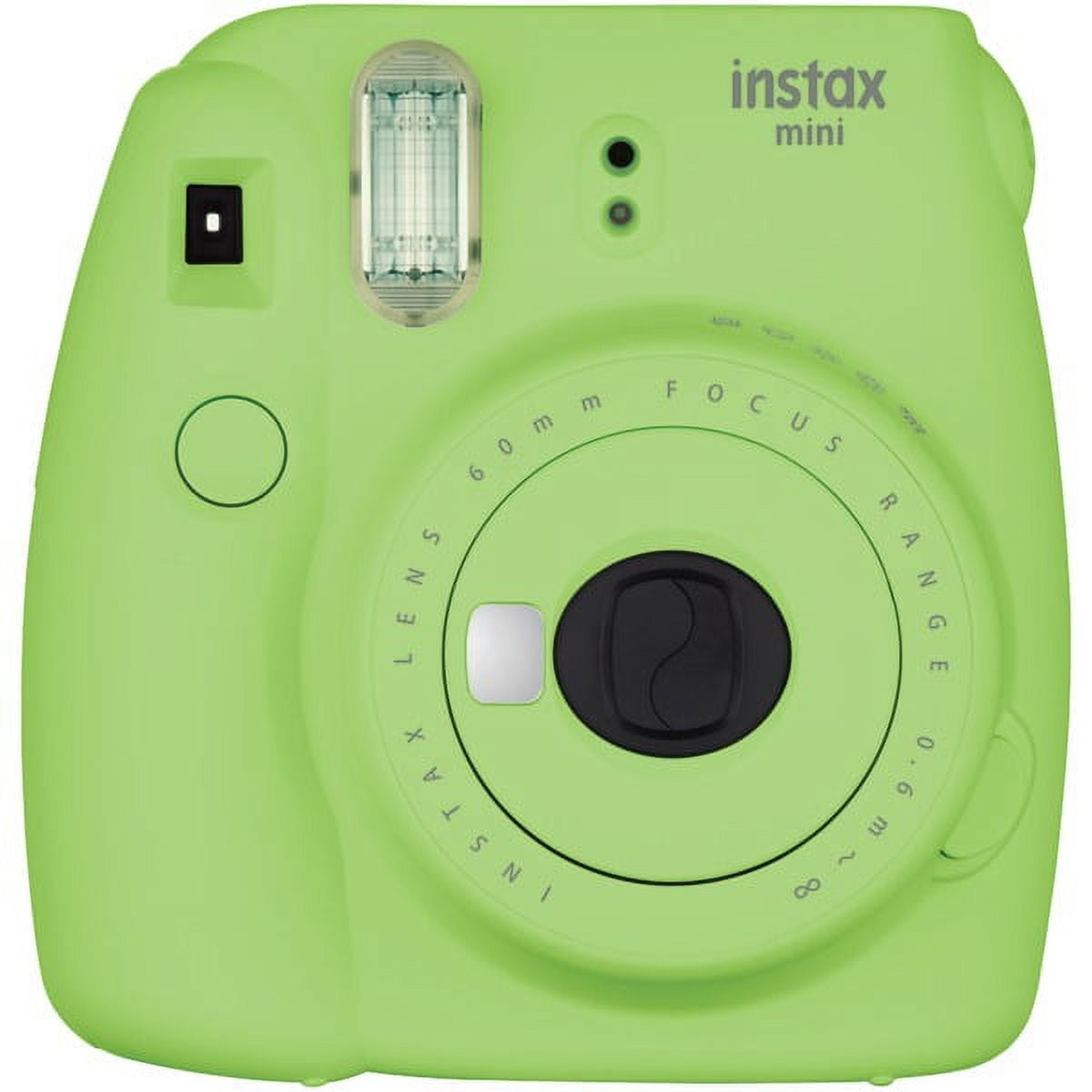 Fujifilm Instax Mini 9 Instant Camera, Lime Green, Accepts Instax