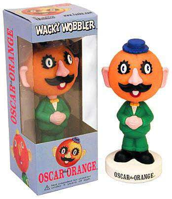 Funko Funko Wacky Wobbler Oscar the Orange Bobble Head - Walmart.com
