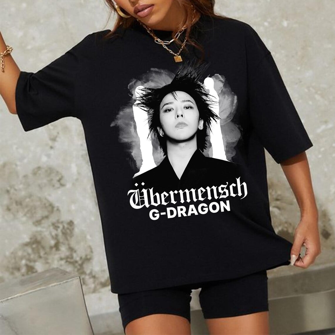 G-Dragon Ubermensch Graphic T-shirt, Gdragon Drama, GD Kpop Tee