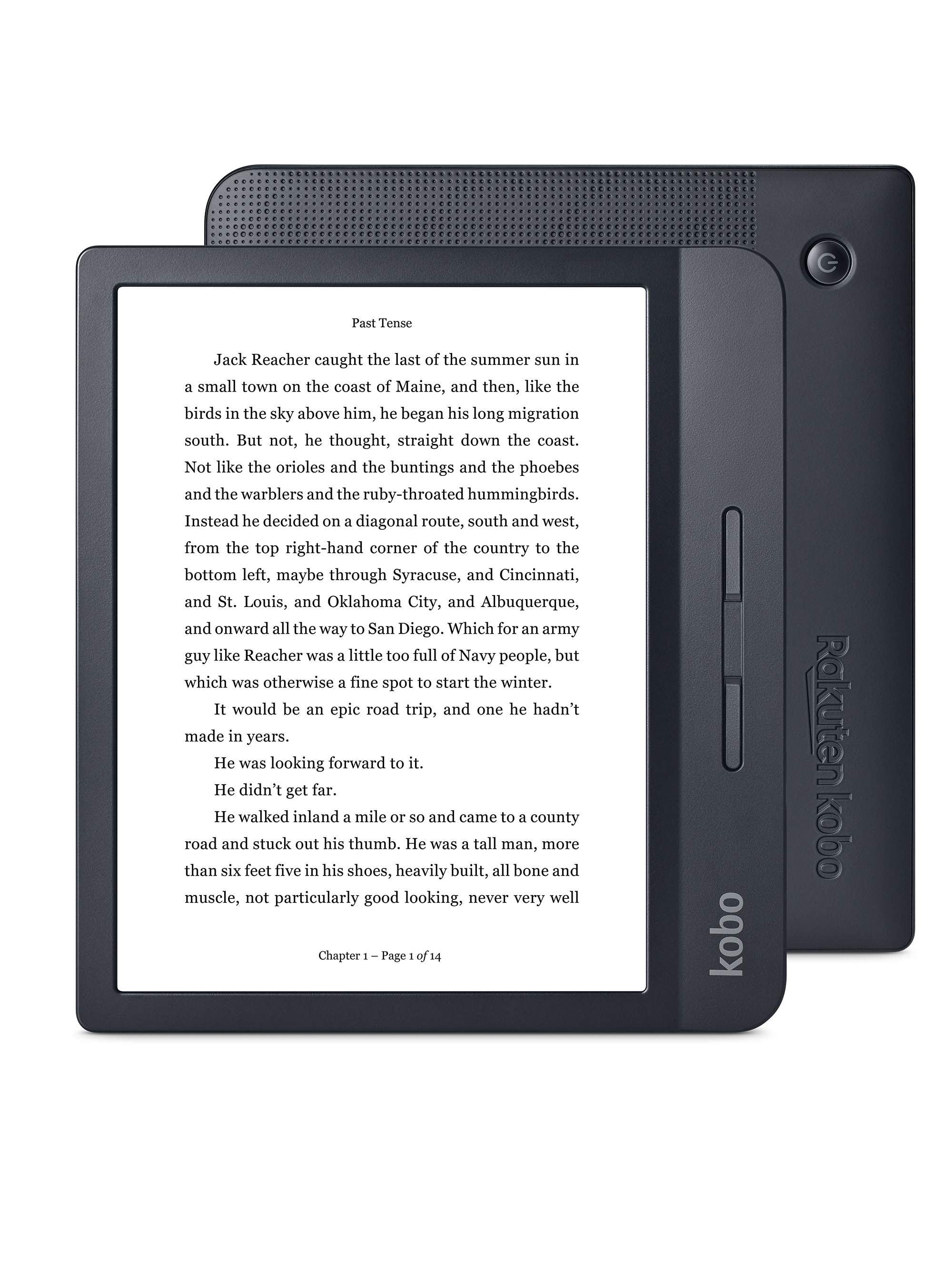 箱あり中古 楽天kobo libra H2O 黒 【バッテリー難アリ】 箱あり中古