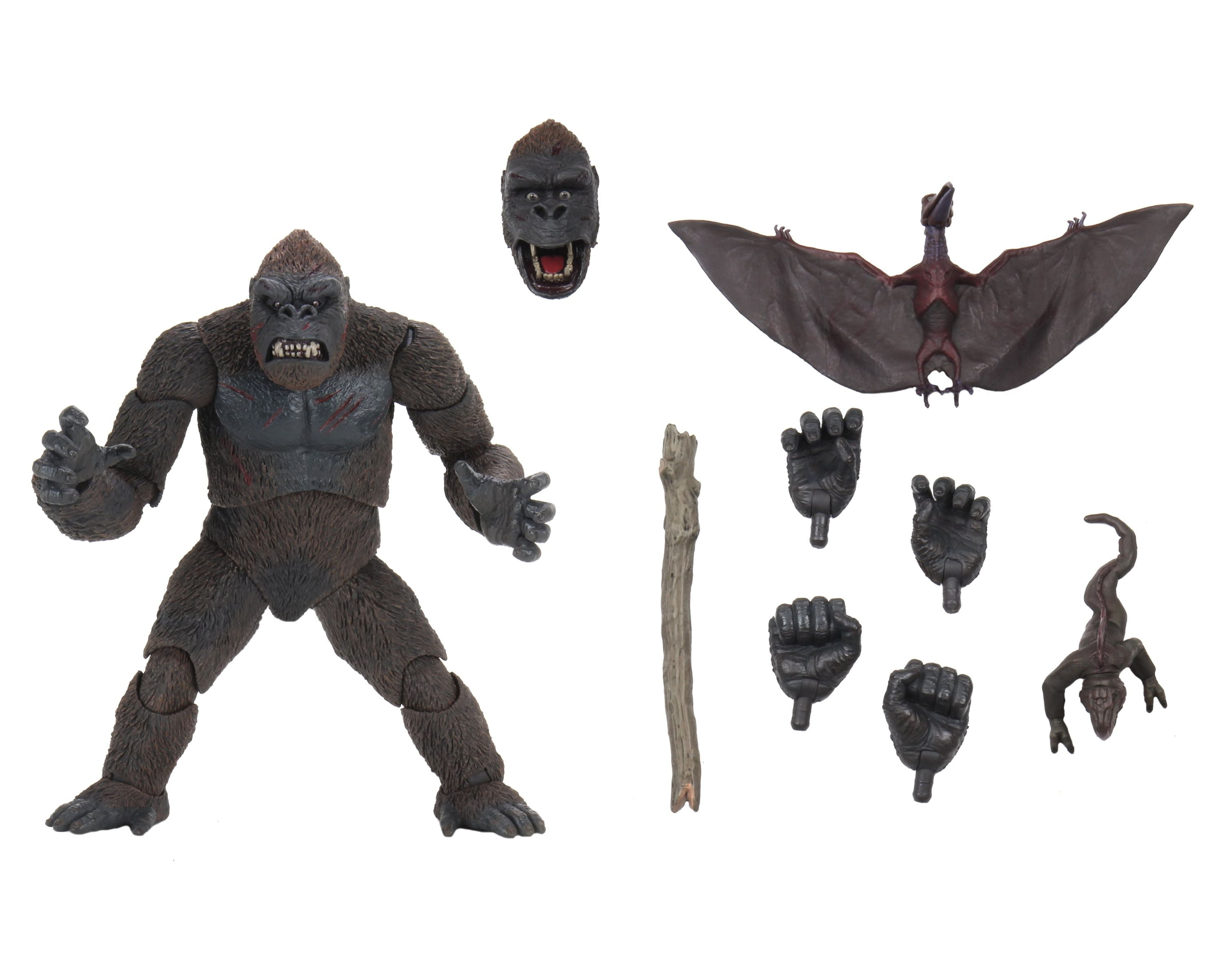 NECA Ultimate King Kong 7” Scale Action Figure Toy - Skull Island