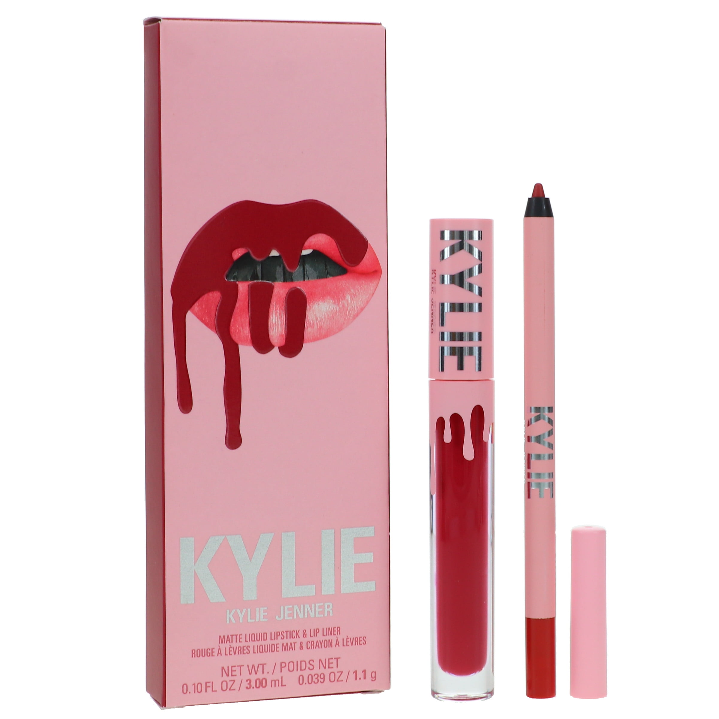 Kylie Cosmetics Matte Lip Kit - 802 Candy , 2 Pc 0.10 oz Matte