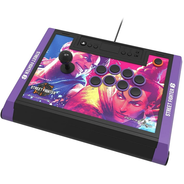 HORI Fighting Stick Alpha for PS5, PS4 and PC, Street Fighter VI