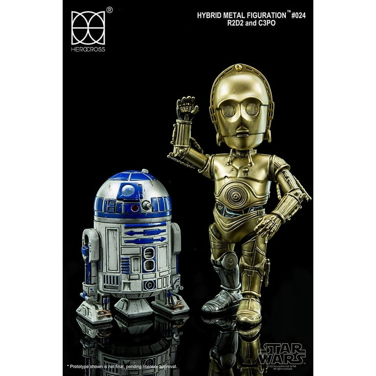 HEROCROSS Hybrid Metal Figuration 024 Star Wars R2-D2 & C-3PO