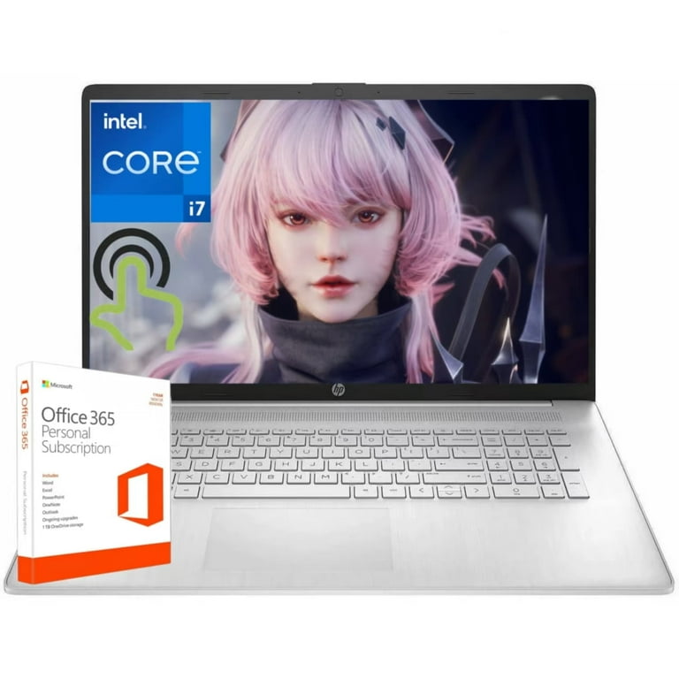 HP Laptop, 17.3” HD+ Touchscreen Display, Intel Core i7-1355U