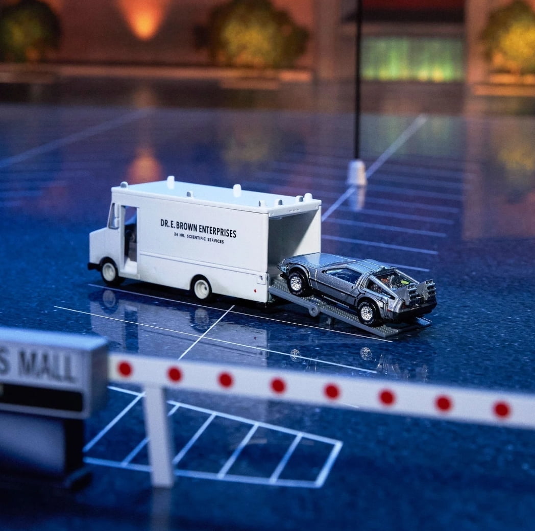 Hot Wheels Back to the Future 40th Anniversary Set - Walmart.com