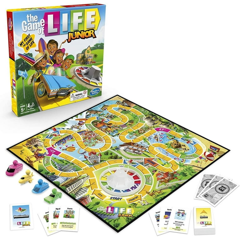 Hasbro Gaming The Game of Life Junior Board Game - Walmart.com