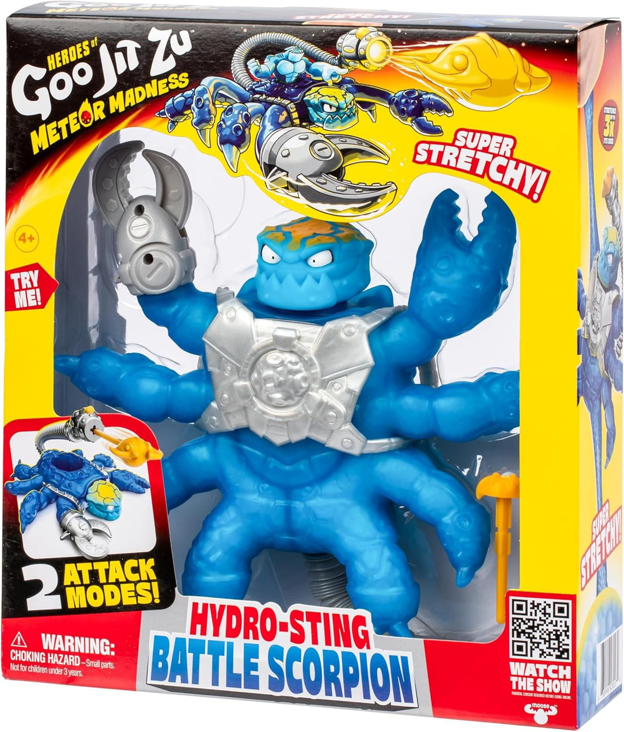 Heroes of Goo Jit Zu Meteor Madness Hydro-Sting Battle Scorpion