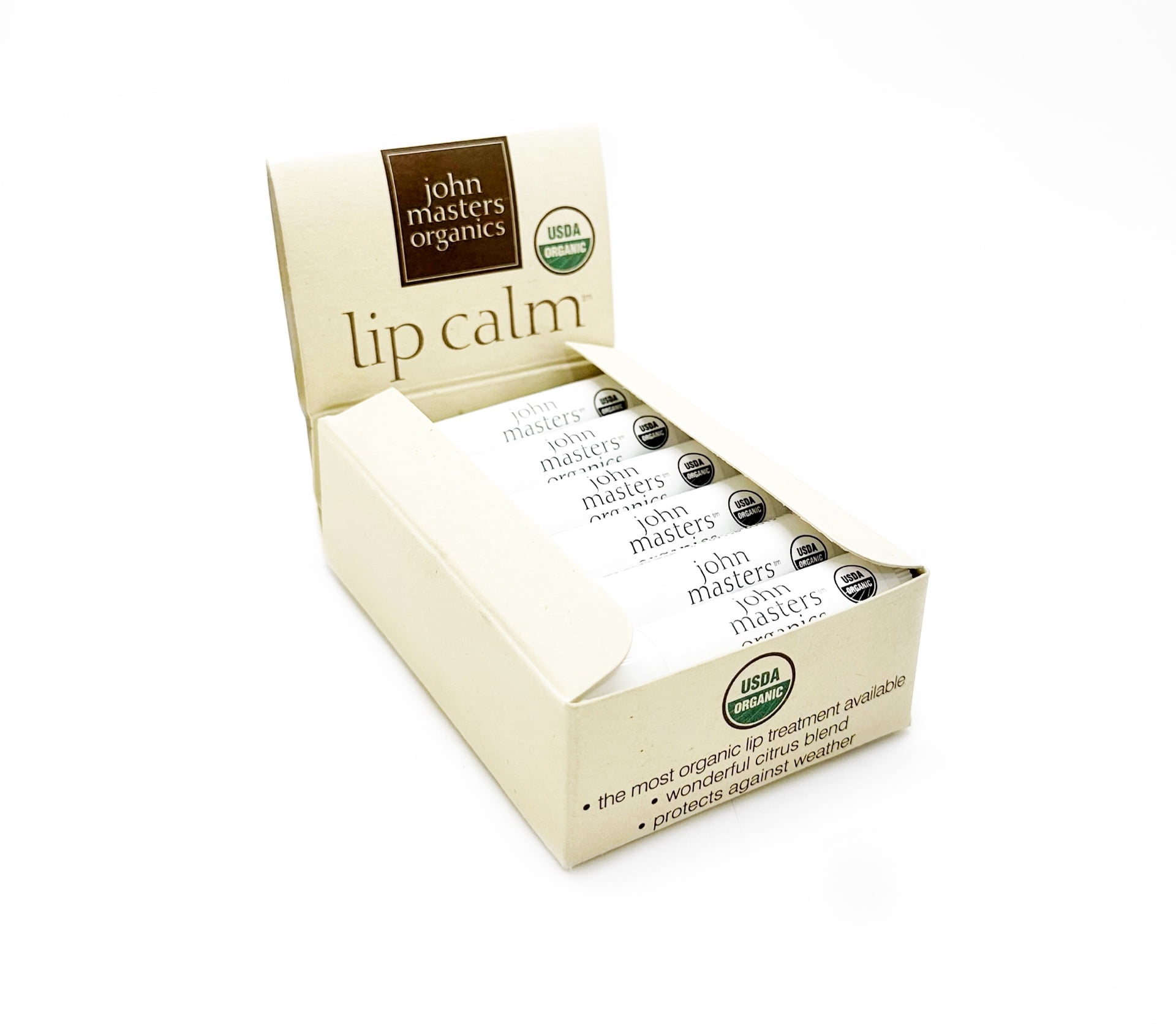 John Masters Organics Lip Calm Original 0.15 oz, Nourishing Lip